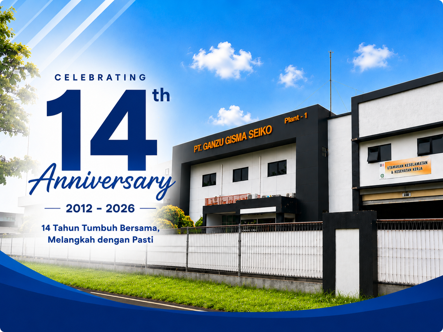 14th Anniversary of PT Ganzu Gisma Seiko